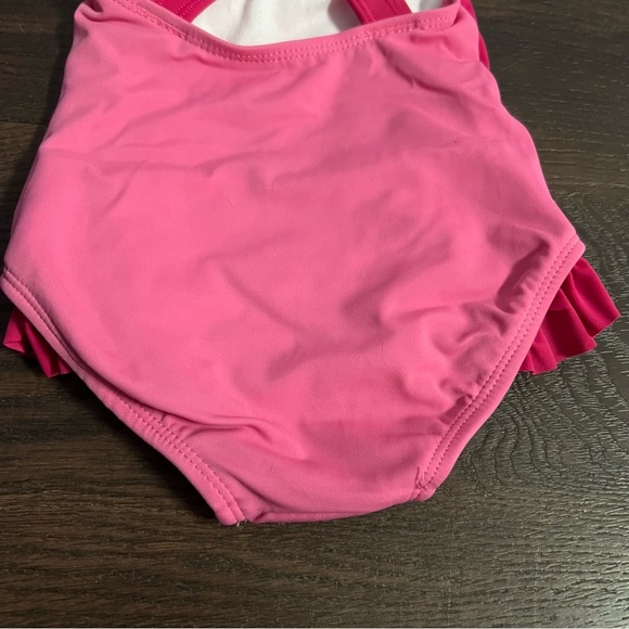 Size 3-6 Months Gymboree Surf Adventure Pink Koala Bear Swimsuit Swim Suit - Picture 5 of 8